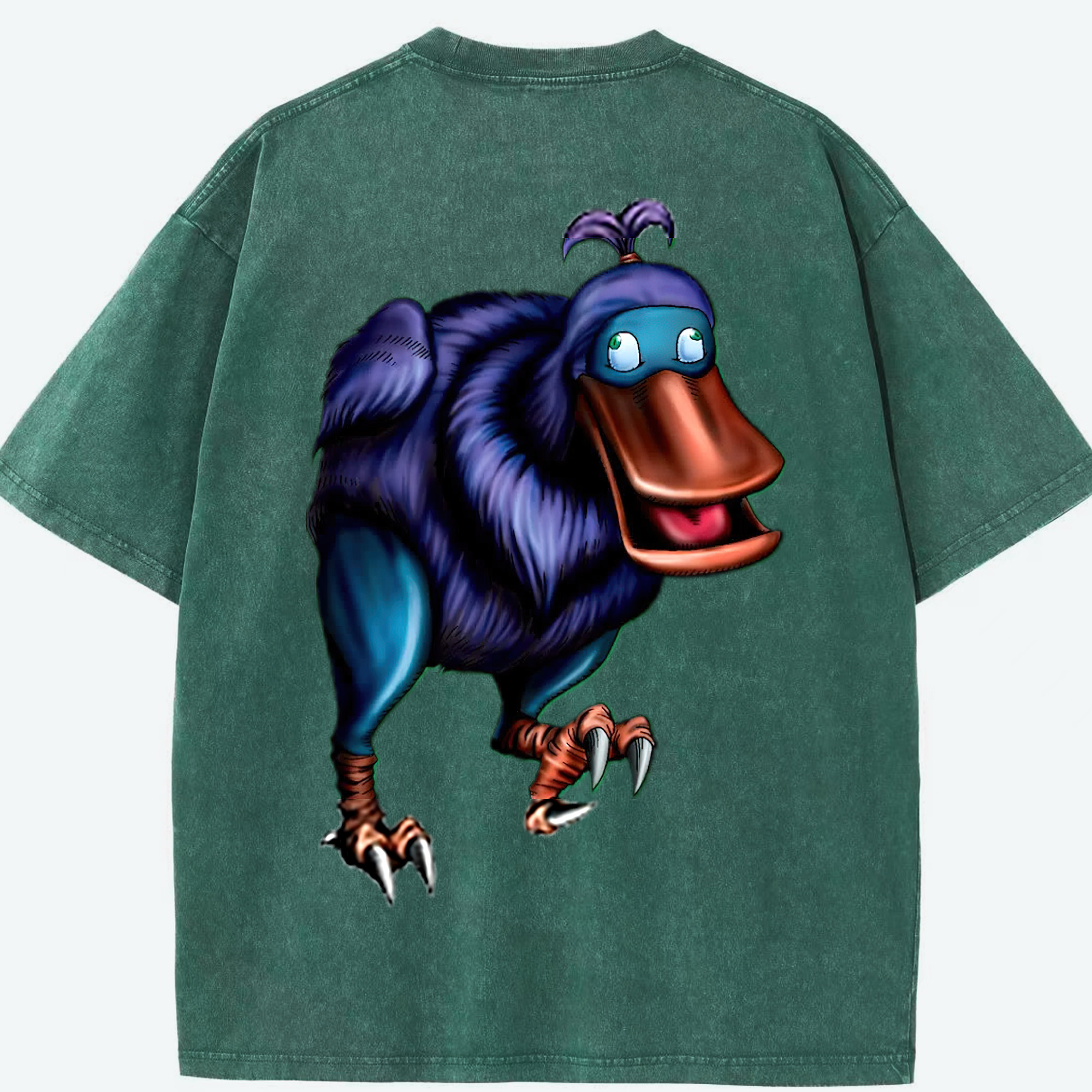 （画像用） 遊☆戯☆王 Yu-Gi-Oh! 綿100% ヴィンテージ風 半袖Tシャツ（背面プリント）